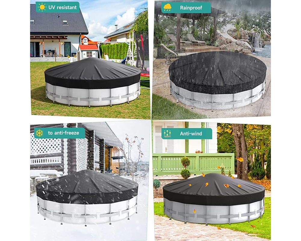 pool cover ground stakes