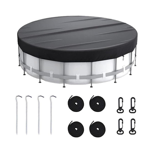 Foldable Round Sunscreen Dustproof Swimming Pool Cover