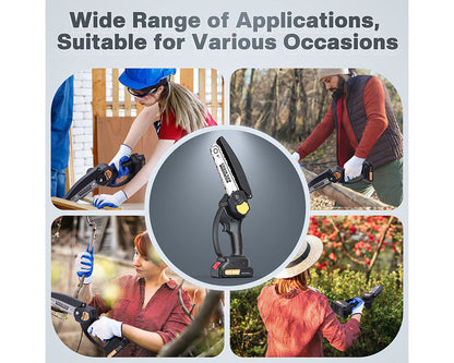 Chainsaw 6 inch Cordless Mini Chain saw