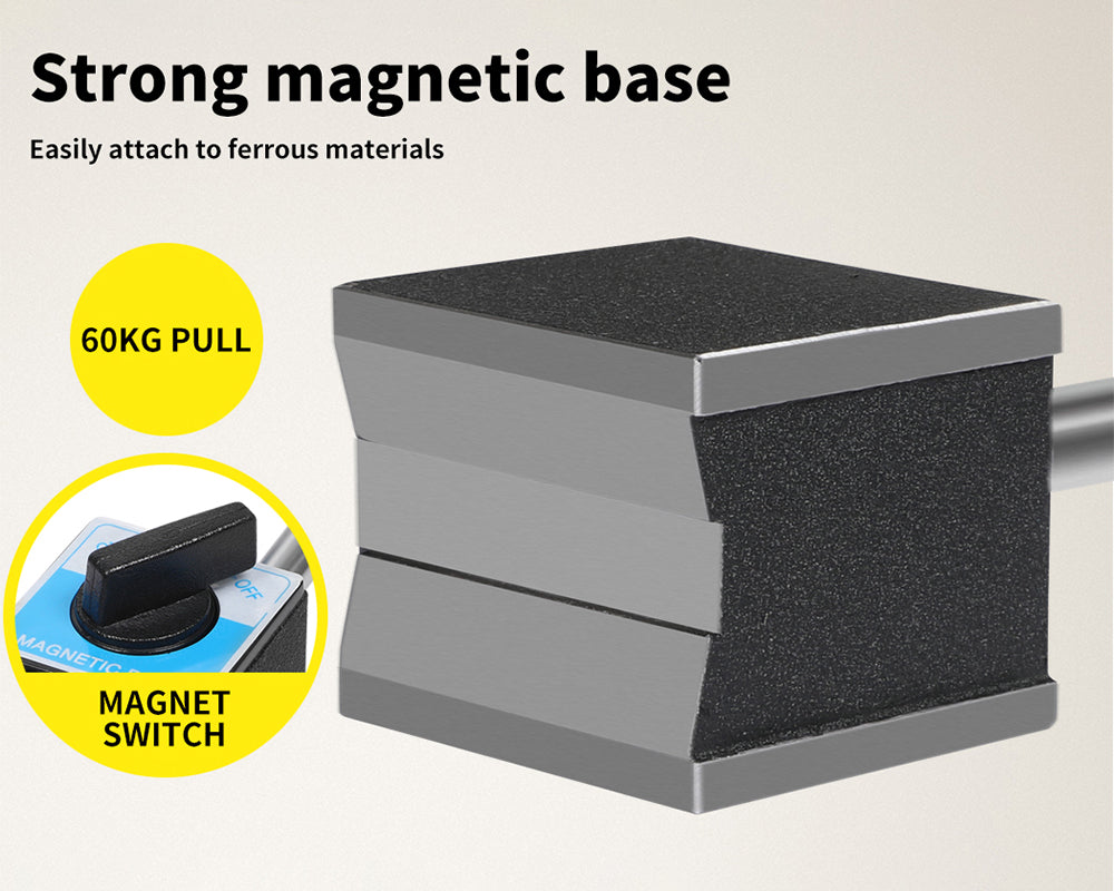 magnetic base with on off switch