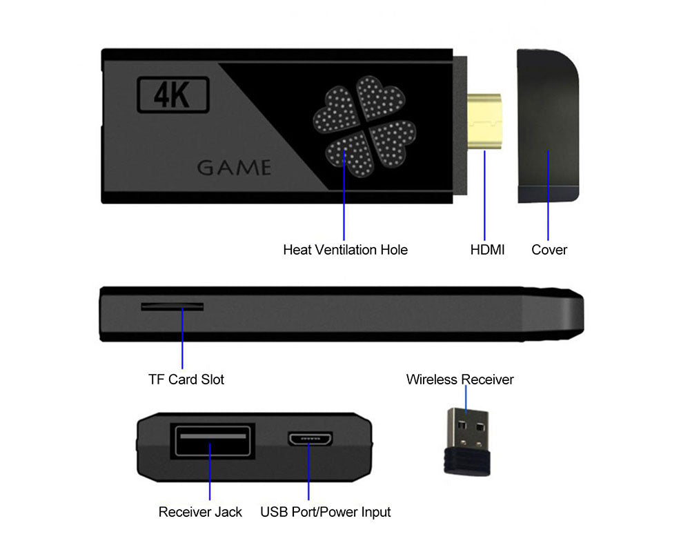 Wireless controller in hand