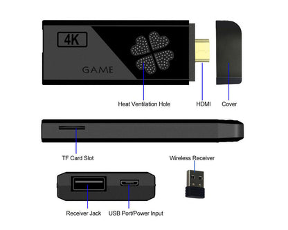 Wireless controller in hand