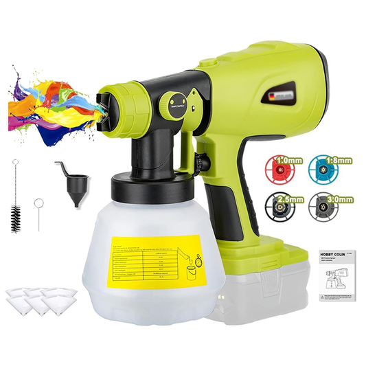 For Ryobi Cordless Spray Gun Paint Sprayer