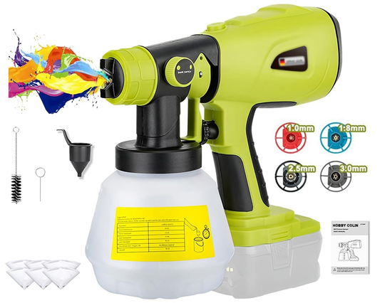 For Ryobi Cordless Spray Gun Paint Sprayer
