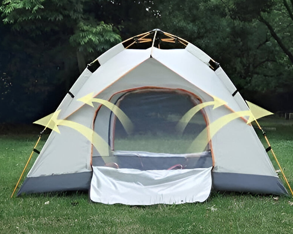 camping tent folded compact