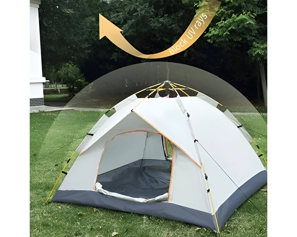 camping tent with rainfly