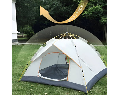 camping tent with rainfly