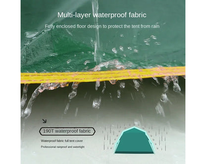 portable camping tent folded