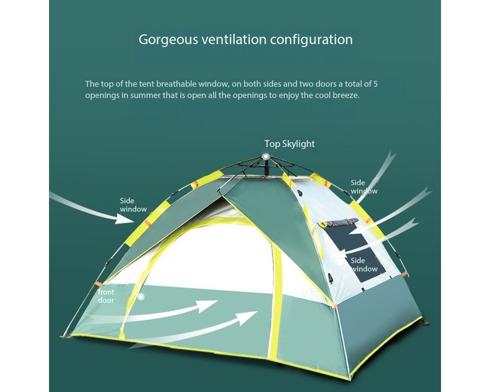 detachable rainfly tent