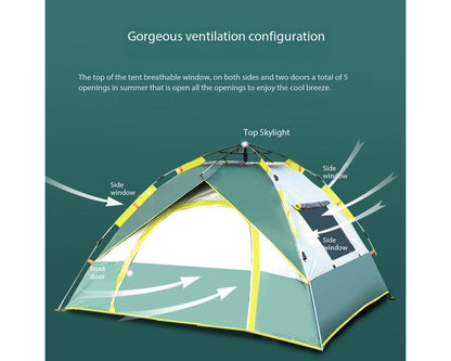 detachable rainfly tent