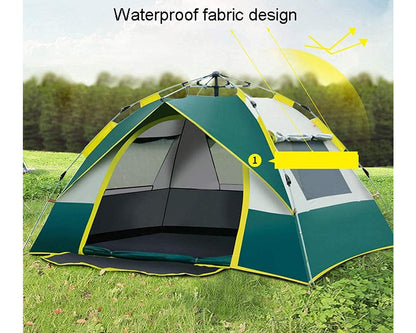 family size pop up tent
