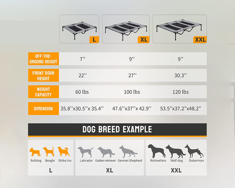 Dog Trampoline Bed for Pets