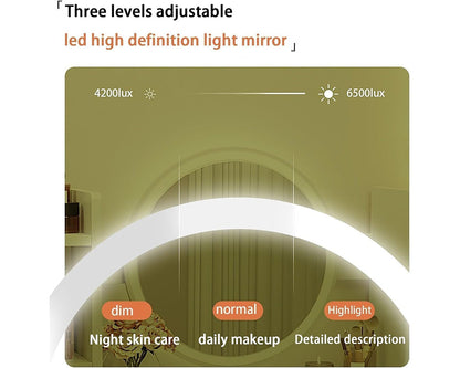 Dressing table with LED Mirror