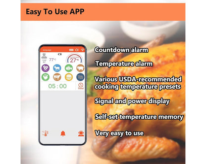 Smart Wireless Meat Thermometer