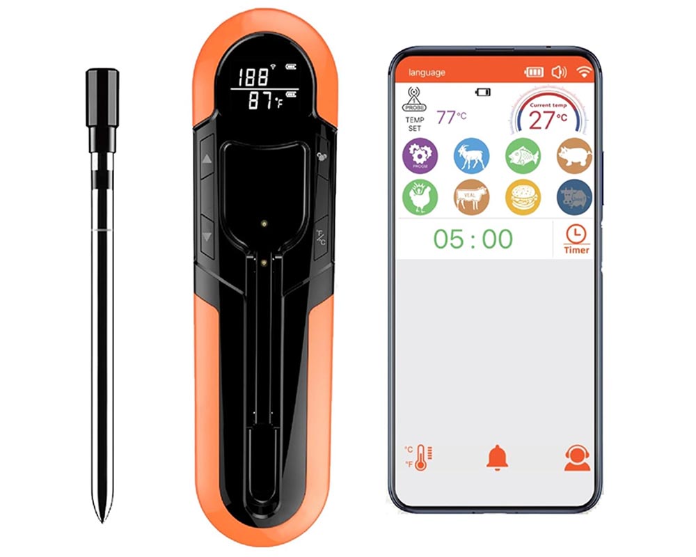 Smart Wireless Meat Thermometer