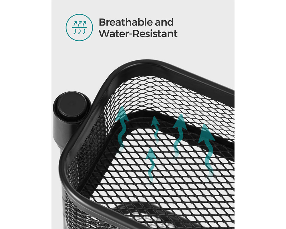 4 Tier Trolley Basket Kitchen Trolley