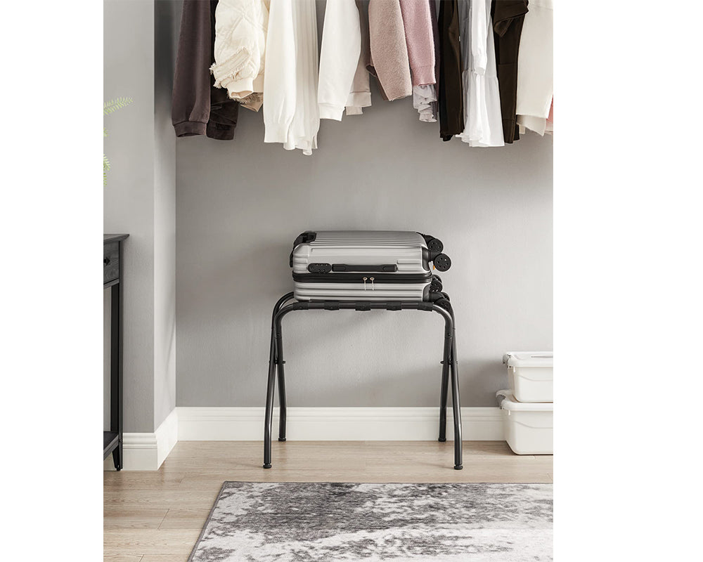 Luggage Racks Set of 2 - Black