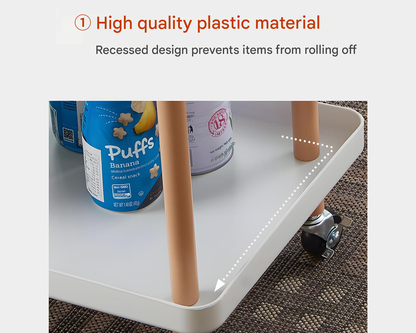 Utility cart ergonomic handle