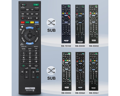 Sony Tv Remote Replacement