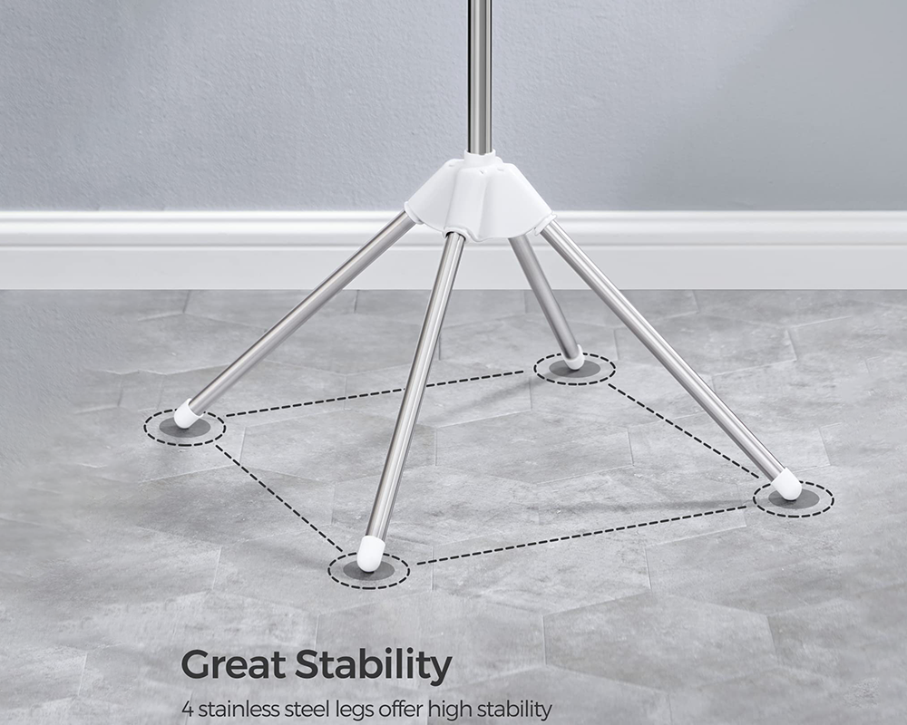 Saving Clothes Laundry Drying Rack