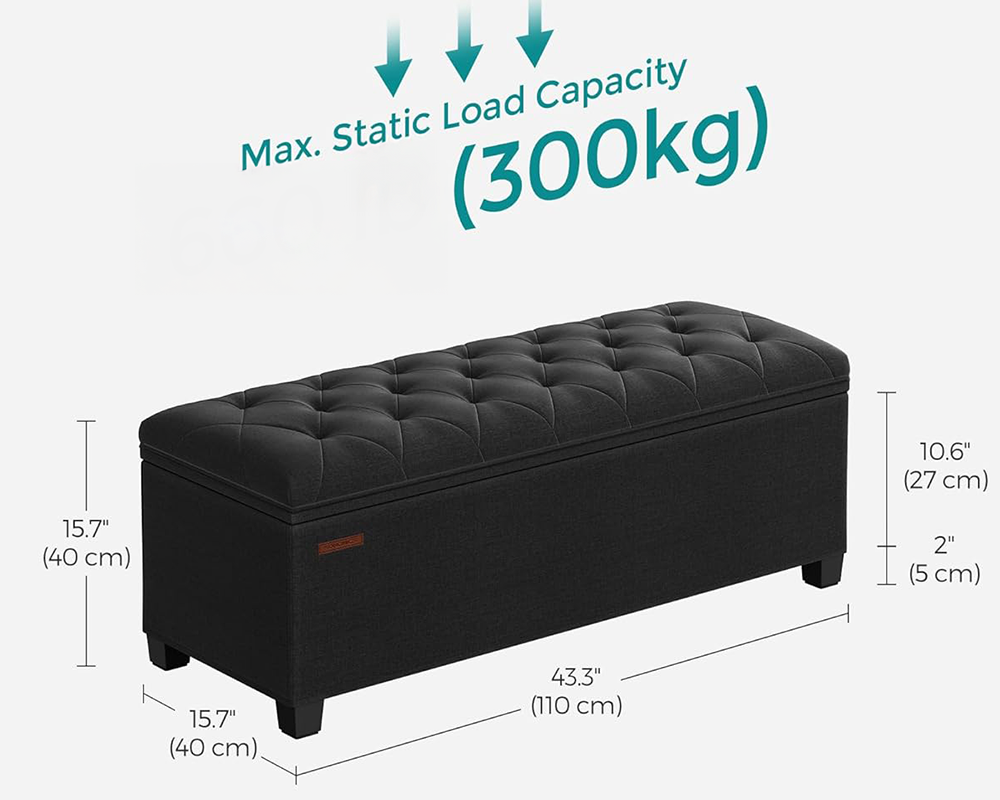 Storage Ottoman Bench