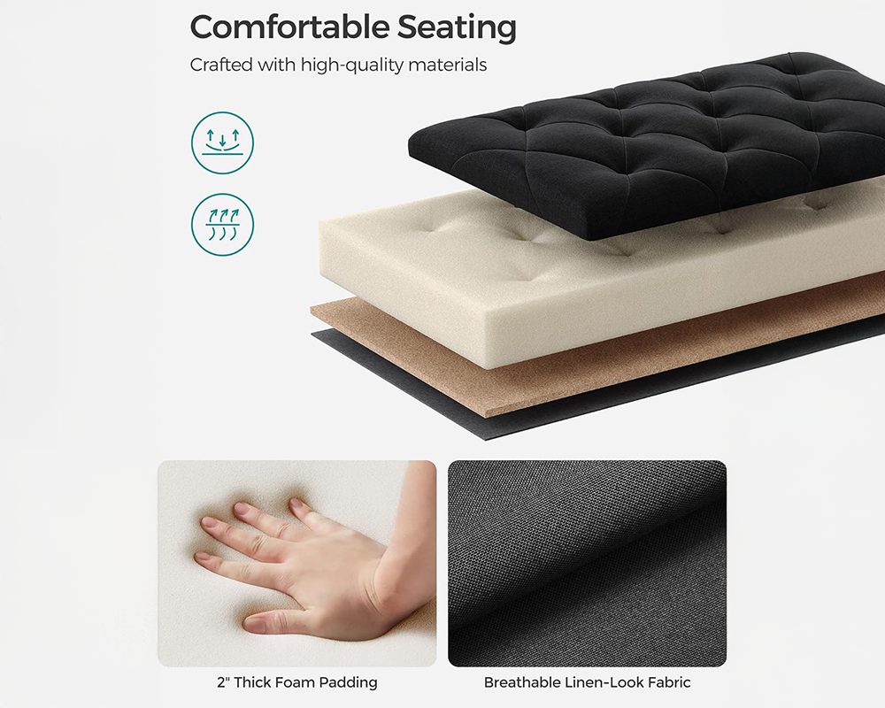 Storage Ottoman Bench