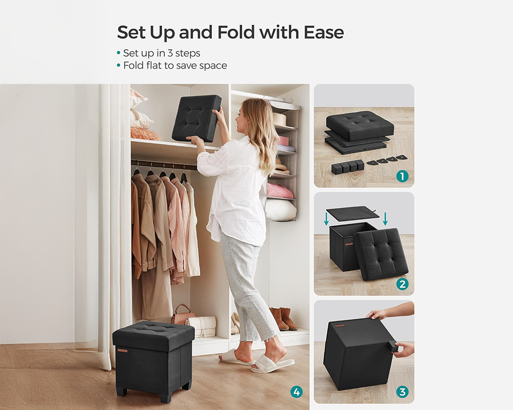 Storage Ottoman Bench