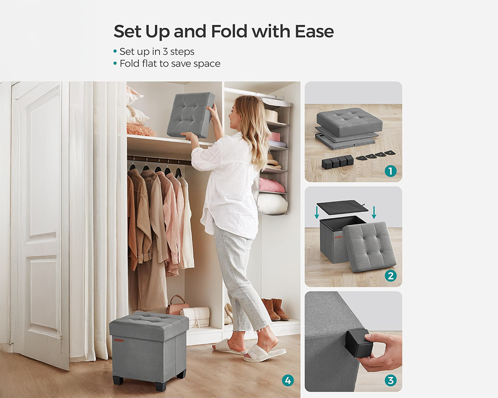 Storage Ottoman Bench