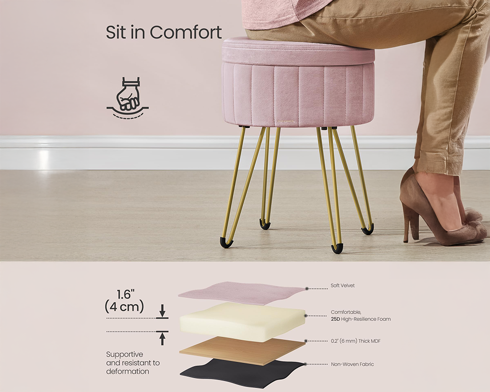 Ottoman Storage Foot Stool