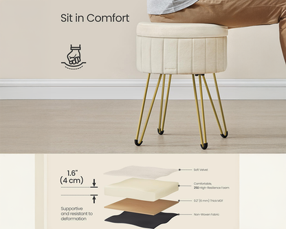 Ottoman Storage Foot Stool