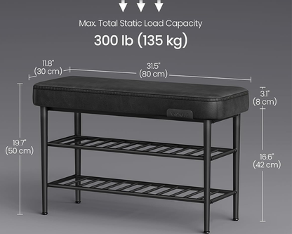 Shoe Rack Storage Bench