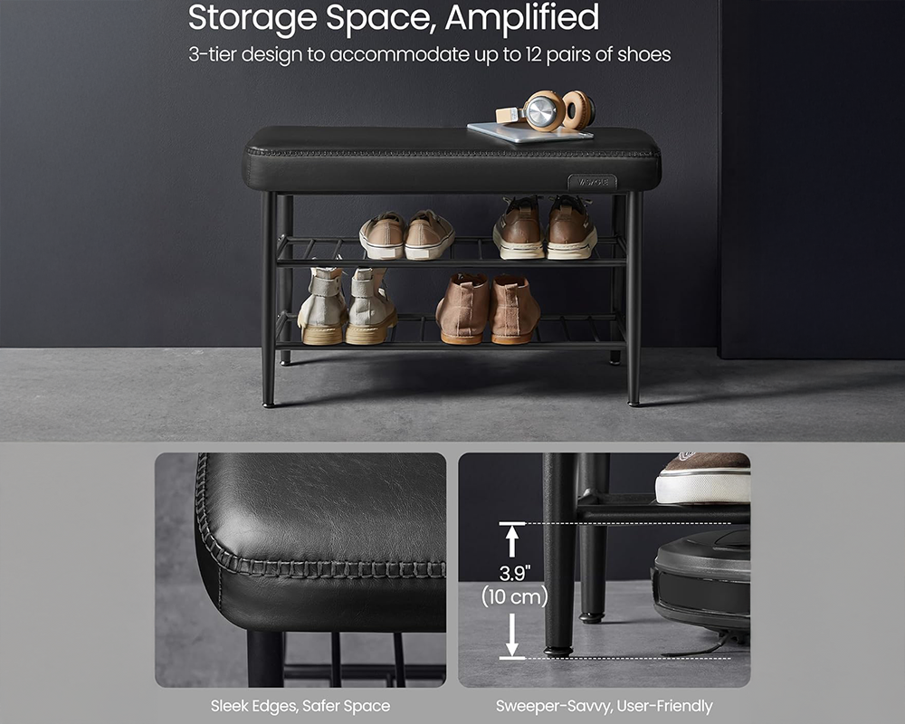 Shoe Rack Storage Bench