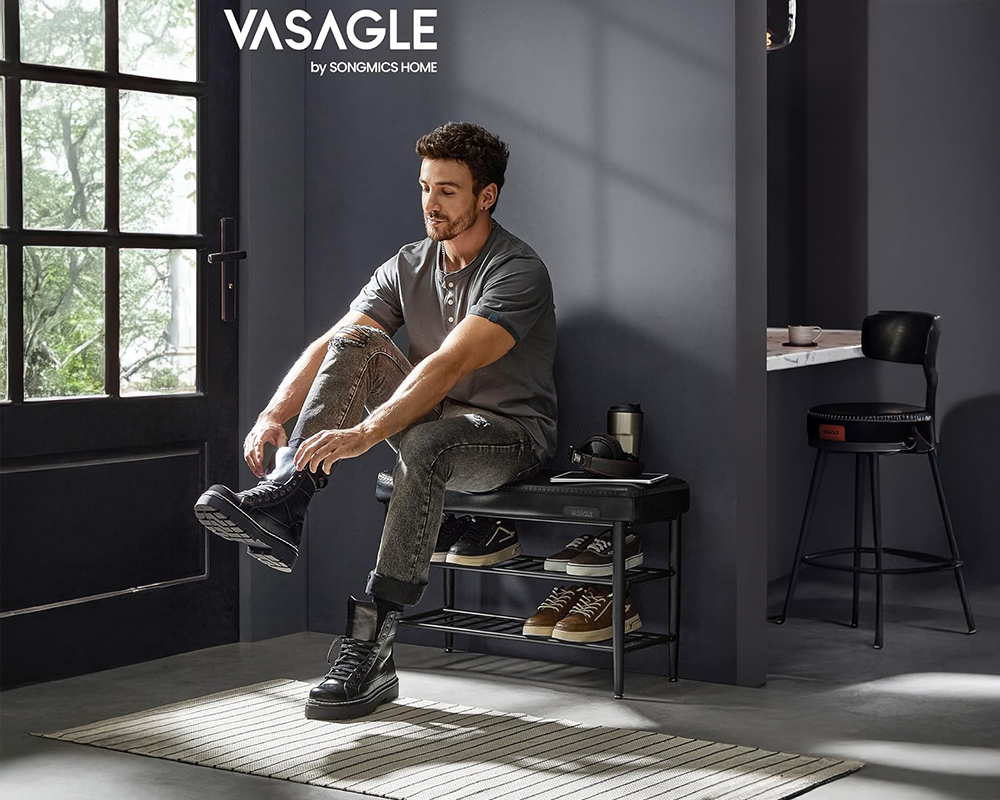 Shoe Rack Storage Bench