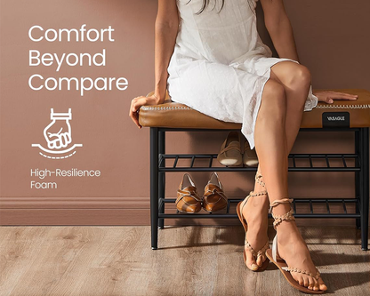 Shoe Rack Storage Bench