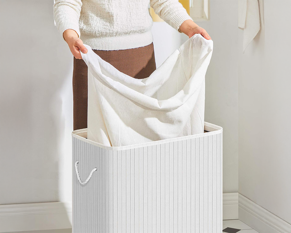 Laundry basket for bedroom