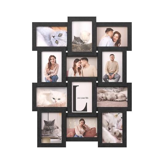 Natural beige large photo frame