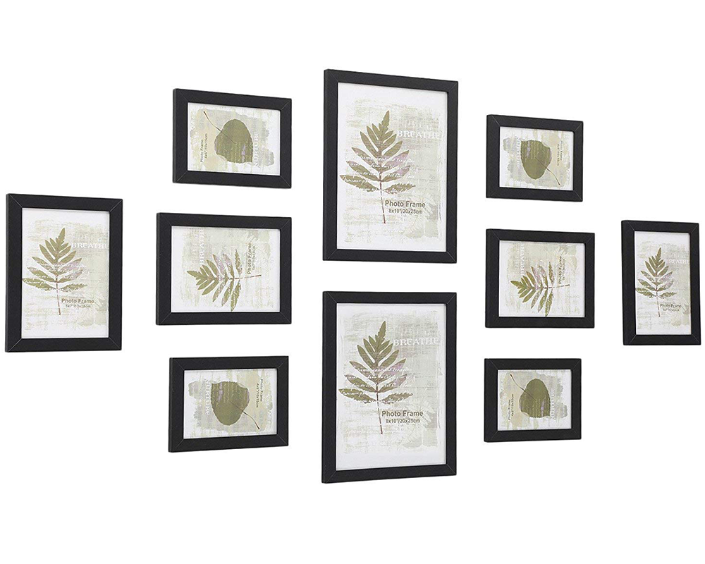 Glass front photo frame
