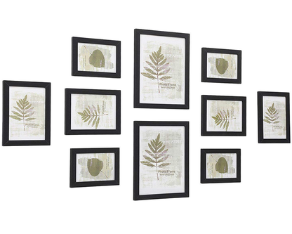 Glass front photo frame