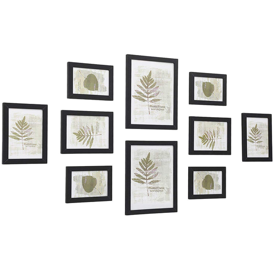 Ink black large photo frame