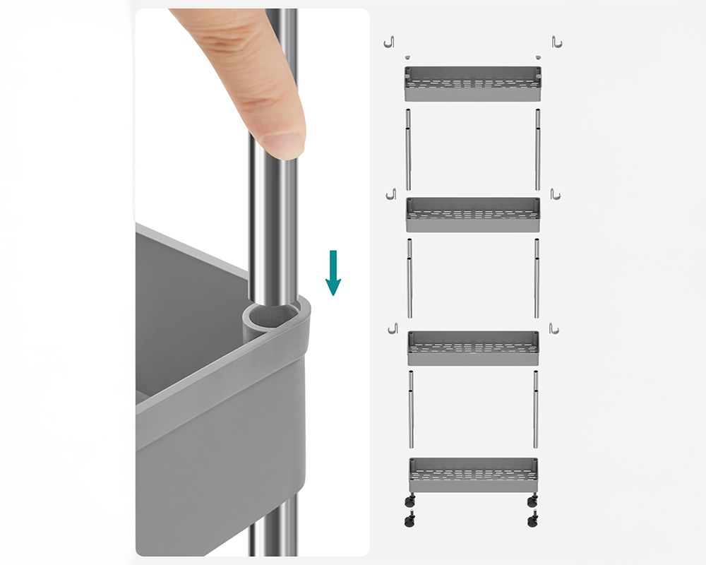Kitchen Storage Trolley