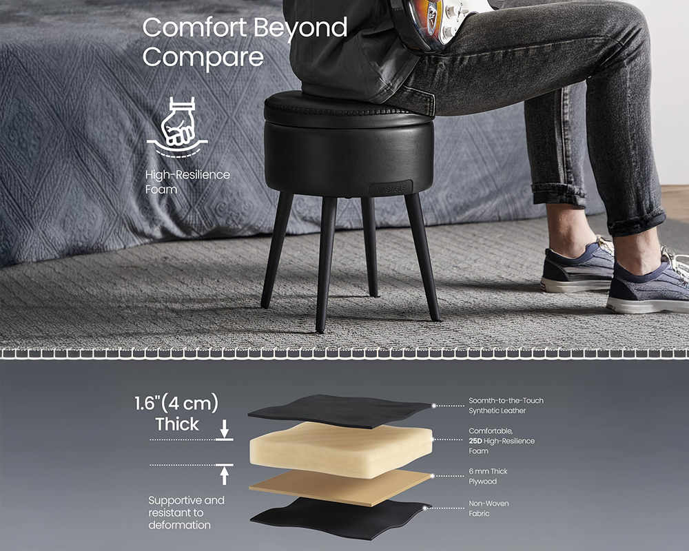 Ottoman Storage Foot Stool