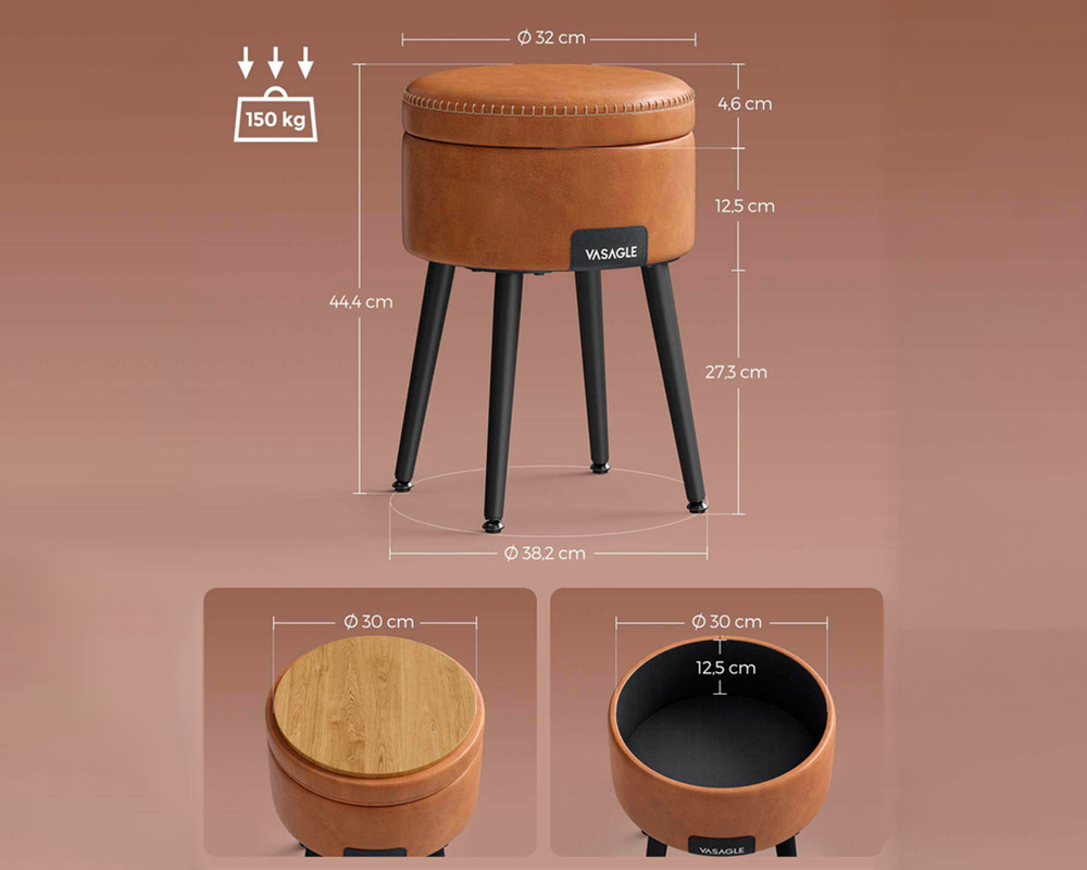 Ottoman Storage Foot Stool