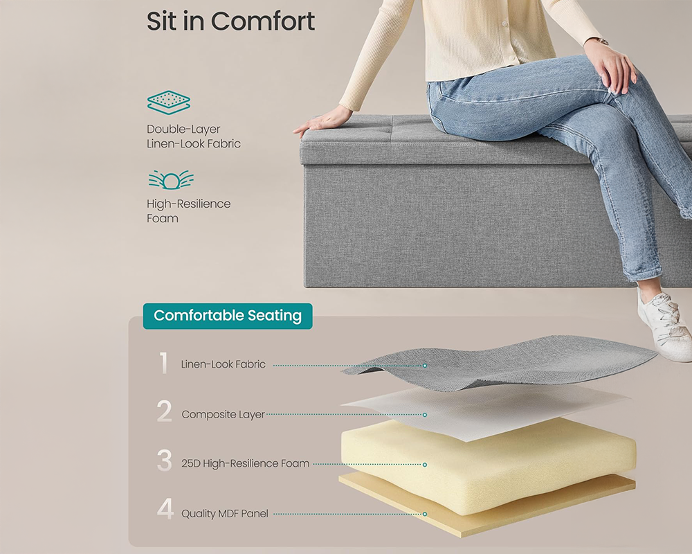 Ottoman with storage