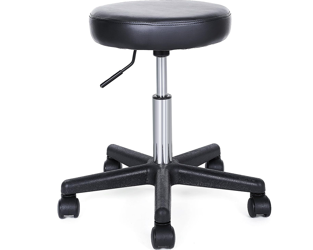 Salon Stool Adjustable Rolling Spa Stool