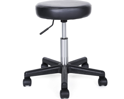 Salon Stool Adjustable Rolling Spa Stool