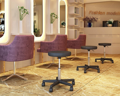 Salon Stool Adjustable Rolling Spa Stool