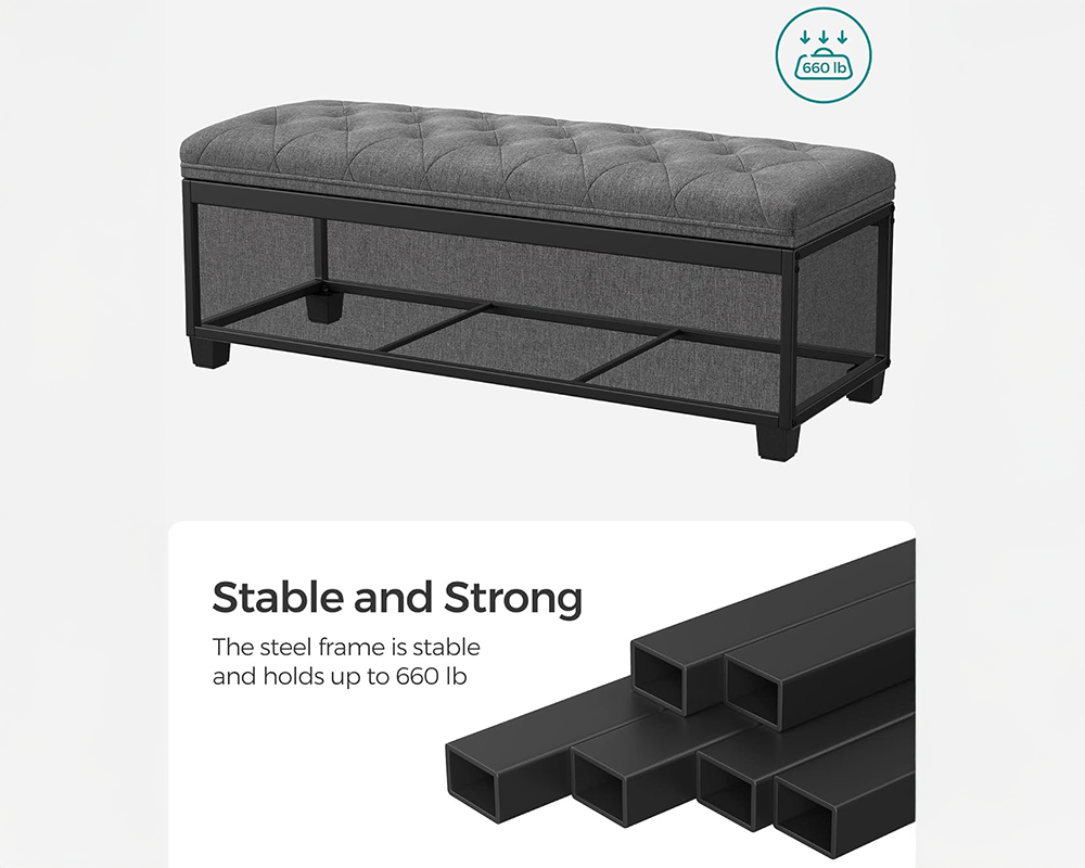 Storage Ottoman Bench