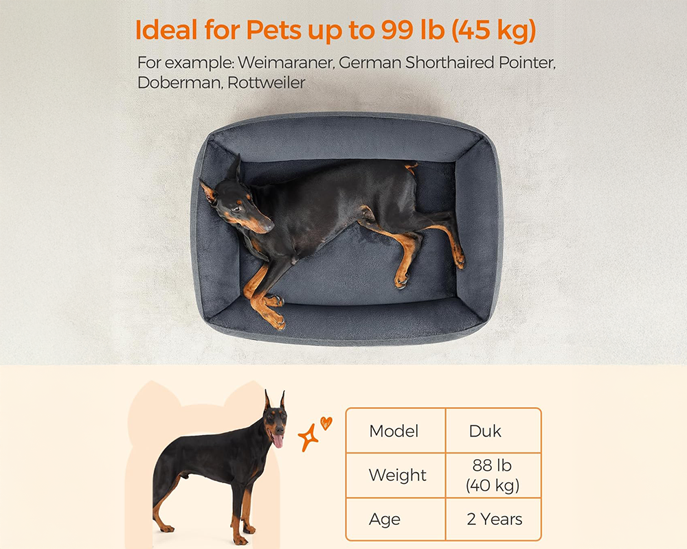 Dog Bed Cushion Dog Bed Removable And Washable