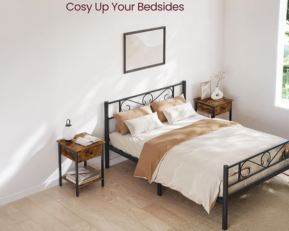 VASAGLE Bedside Table