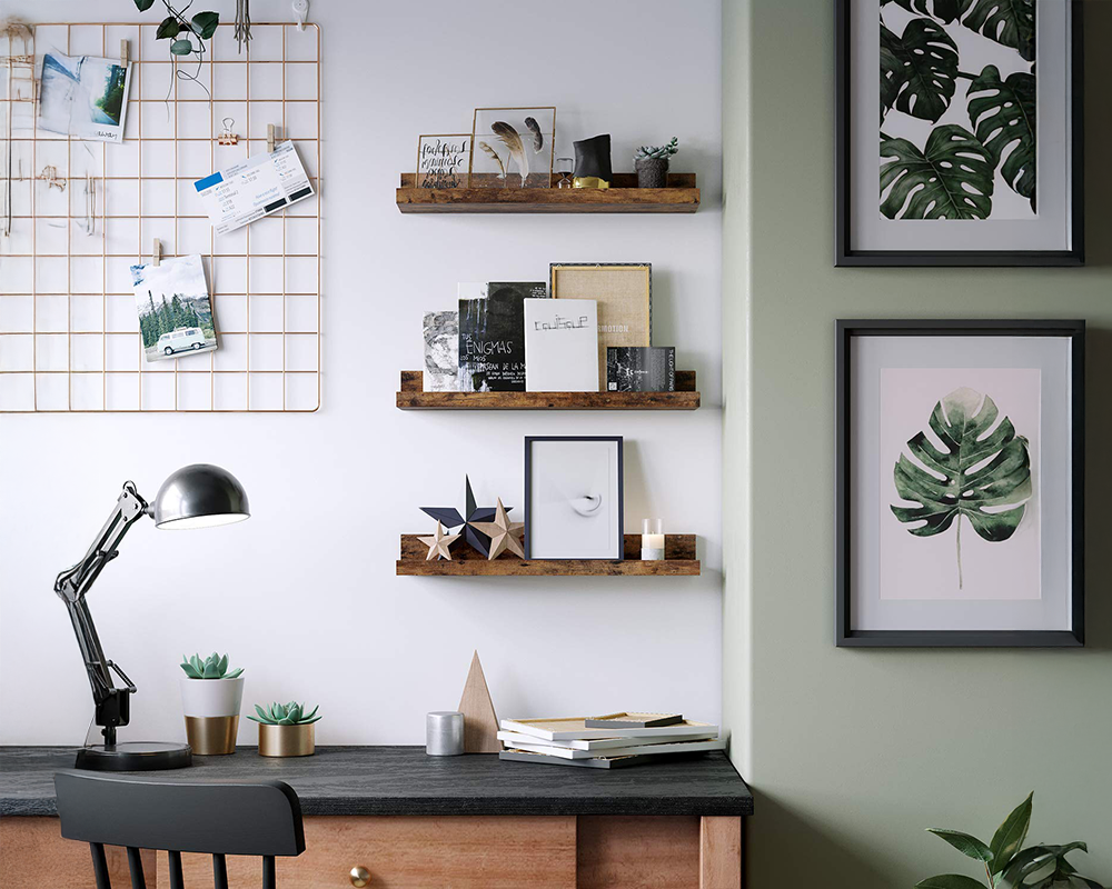 VASAGLE Wall Shelf Floating Shelves